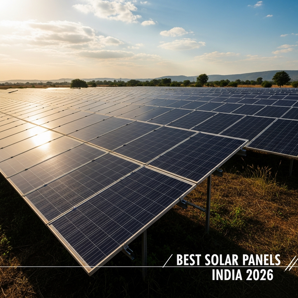 Best Solar Panels in India (2026): Top Brands & Prices