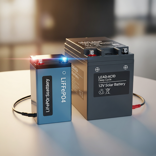 LiFePO4 vs Lead Acid: Best Solar Battery Guide